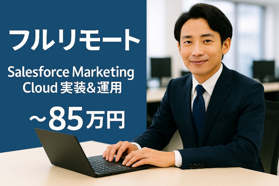 【在宅】大手マーケ支援企業でMA（セールスフォース）実装＆運用/477264